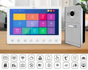 10 inch Tuya Smart Video Intercom Video Interphone Doorbell Camera 1080P AHD WiFi Video Intercom for Home Security