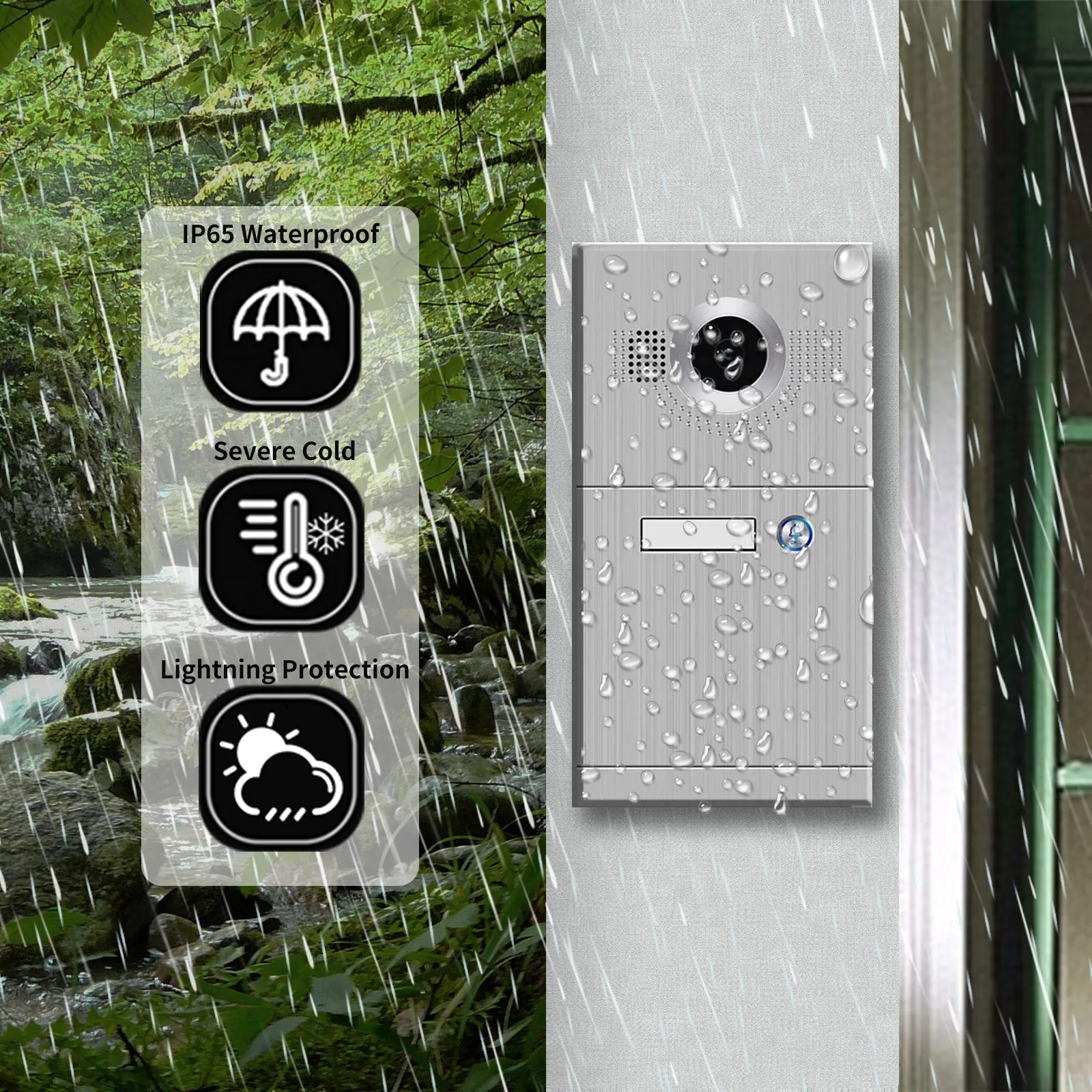 10 inch Tuya Smart Video Intercom Video Interphone Doorbell Camera 1080P AHD WiFi Video Intercom for Home Security