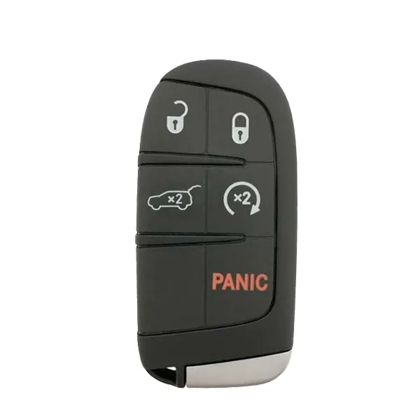 10 x 2014-2020 Jeep Grand Cherokee / 5-Button Smart Key / PN: 68143505AC / M3N40821302 (OEM Recase)