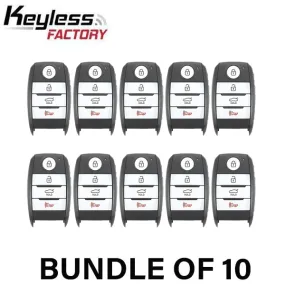 10 x 2016-2020 Kia Optima / 4-Button Smart Key / PN: 95440-D4000 / SY5JFFGE04 (AFTERMARKET) (BUNDLE OF 10)