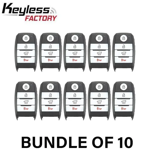 10 x 2016-2020 Kia Optima / 4-Button Smart Key / PN: 95440-D4000 / SY5JFFGE04 (AFTERMARKET) (BUNDLE OF 10)