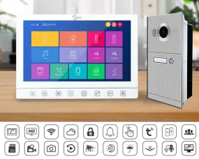 1080P WIFI Video Intercom 7 inch Monitor For Home Residencial Video Doorbell Camera Tuya Video Intercoms For Apartment Villa Home