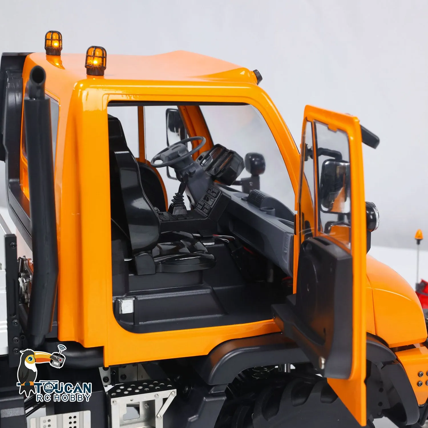 1/10 U423 4X4 Hydraulic RC Off-road Vehicles Remote Control Rock Crawler Climbing Car Model ST8 PNP Version Painted Light Sound