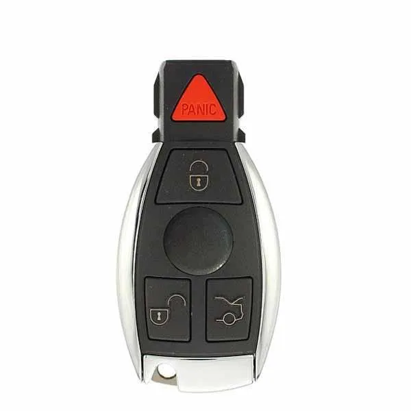 1997-2014 Mercedes Benz 4-Button Smart Key SHELL for IYZ-3312