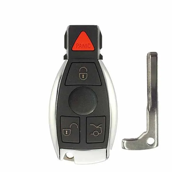 1997-2014 Mercedes Benz 4-Button Smart Key SHELL for IYZ-3312