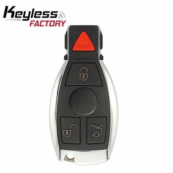 1997-2014 Mercedes Benz 4-Button Smart Key SHELL for IYZ-3312