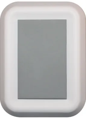 2-NOTE WHITE AND GREY WIRELESS CHIME