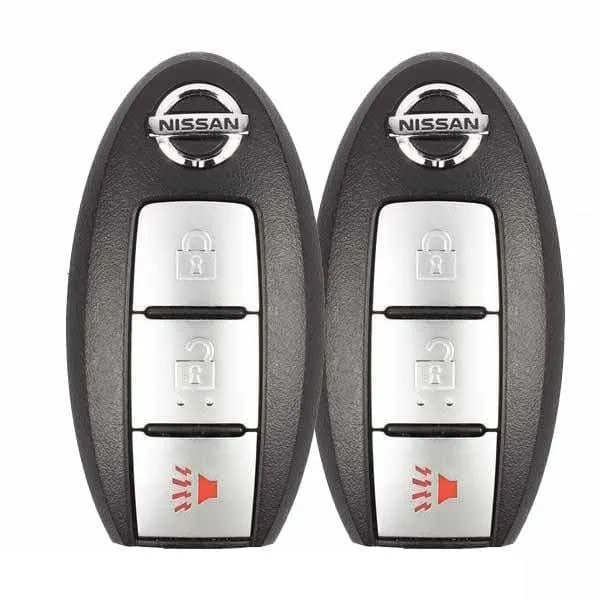 2 x 2013-2016 Nissan Pathfinder / 3-Button Prox Smart Key / PN: 285E3-3KL4A / KR5S180144014 (OEM Refurb) (Bundle of 2)
