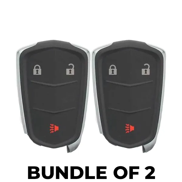 2 x 2015-2016 Cadillac SRX / 3-Button Smart Key / HYQ2AB (BUNDLE OF 2)