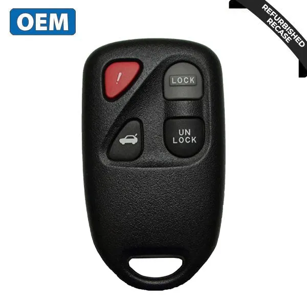 2003-2005 Mazda 6 / 4-Button Keyless Entry Remote / PN: GK2A-67-5RY / KPU41805 (OEM Recase)