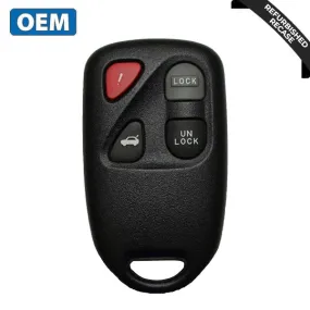 2003-2005 Mazda 6 / 4-Button Keyless Entry Remote / PN: GK2A-67-5RY / KPU41805 (OEM Recase)