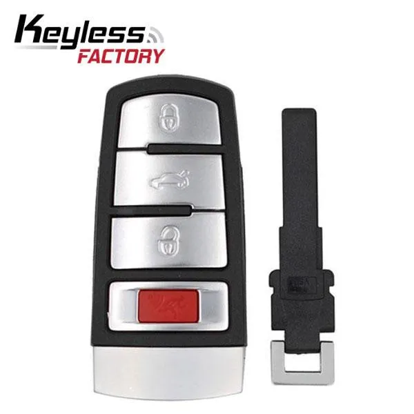 2006-2015 Volkswagen CC Passat / 4-Button Smart Key / PN: HLO 3C0 959 752 N / NBG009066T / 315 MHz (AFTERMARKET)