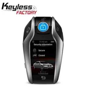 2012-2018 BMW 3 / 5 / 7 Series / 4-Button Smart Key w/ LCD Screen / CAS4 / CAS4  / EWS5 / FEM / 315 MHz (AFTERMARKET)