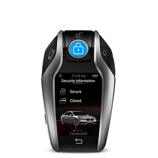 2012-2018 BMW 3 / 5 / 7 Series / 4-Button Smart Key w/ LCD Screen / CAS4 / CAS4  / EWS5 / FEM / 315 MHz (AFTERMARKET)