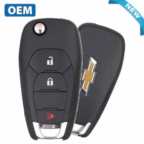 2016-2021 Chevrolet Cruze / 3-Button Flip Key / PN: 13514134 / LXP-T004 / XL8  (OEM)