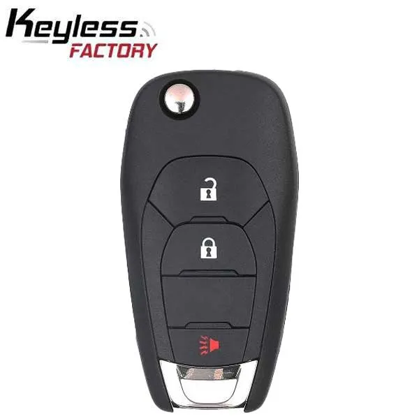 2016-2021 Chevrolet Cruze XL8 / 3-Button Remote Flip Key / PN: 13514134 / LXP-T004 (AFTERMARKET)