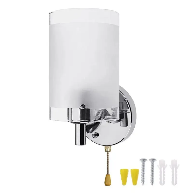 2021 New AC85-265V E27 LED Wall Light Modern Glass Decorative Lighting Sconce Fixture Lamp