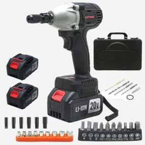 20V 430Nm Cordless Impact Wrench O8582