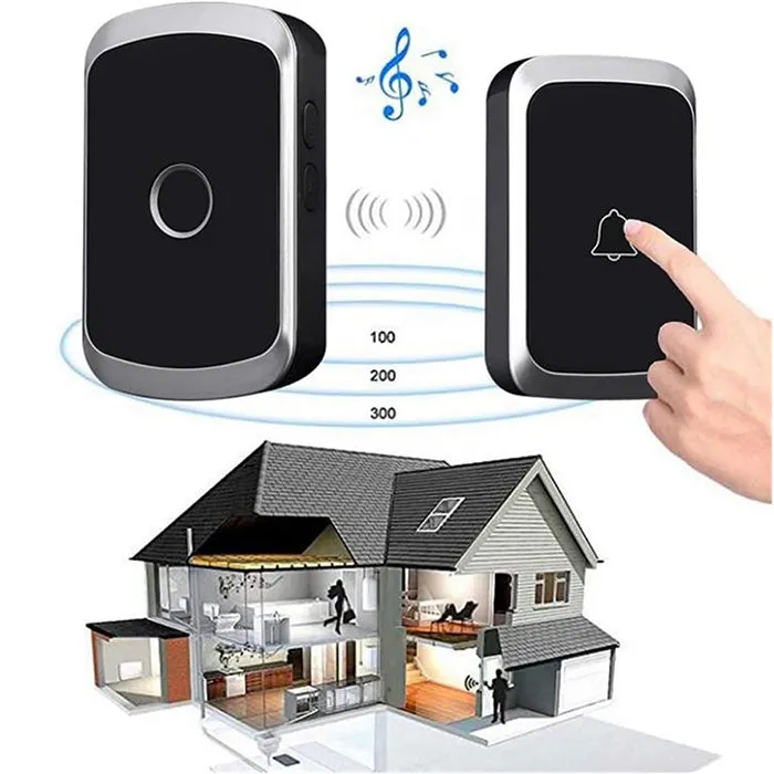 300 Meters Distance Wireless Smart Door Bell