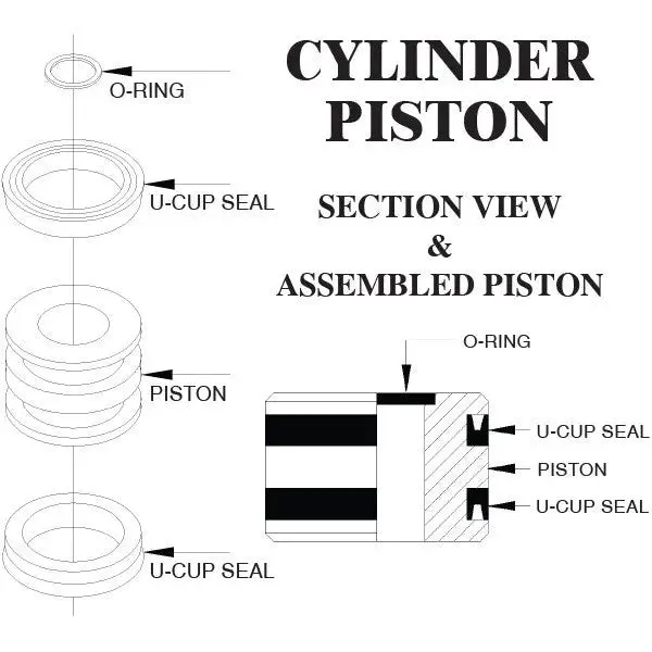 3.0" Piston Kit