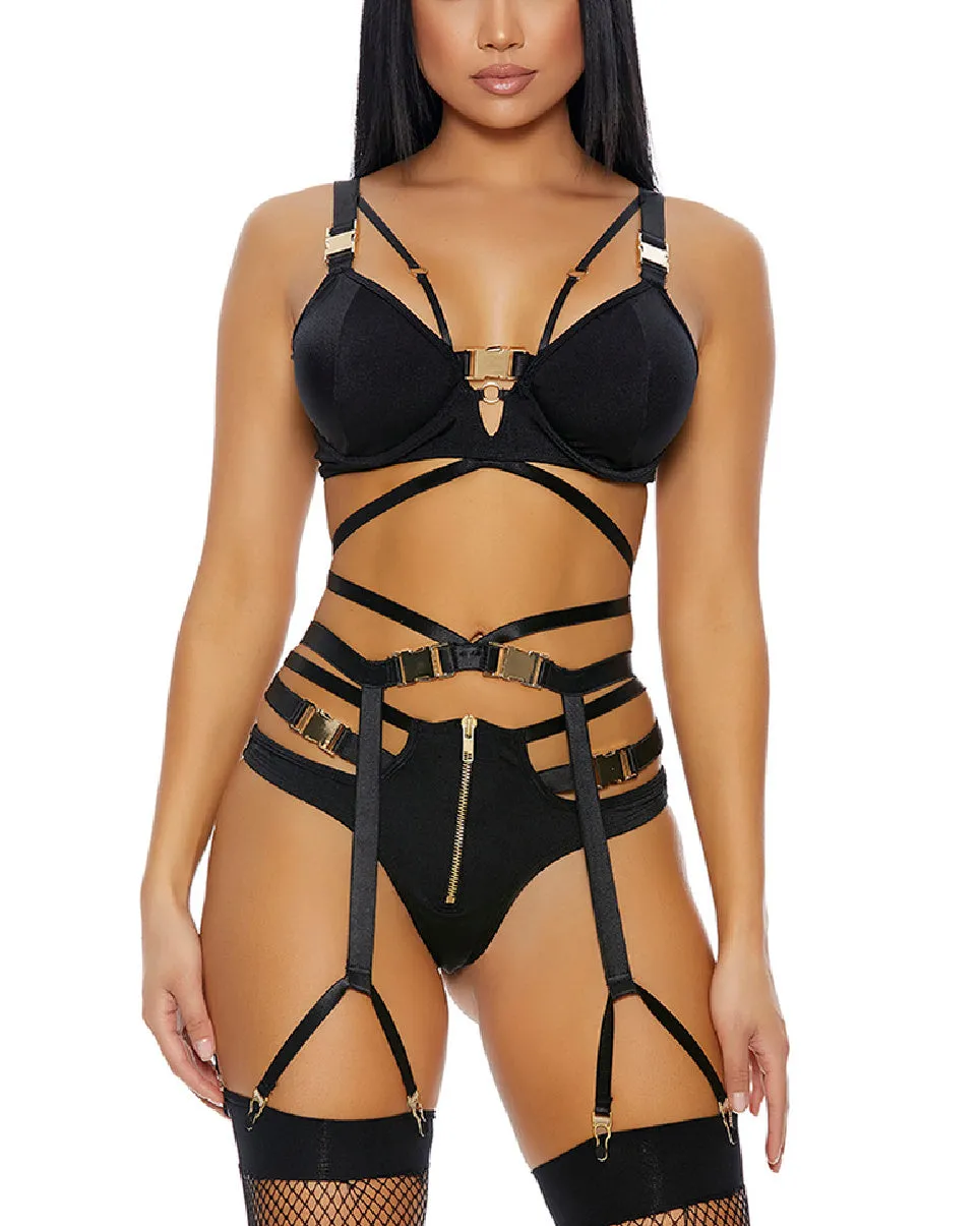 3pc Unlock Fantasy Lingerie Set