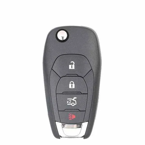 5 x 2016-2019 Chevrolet Cruze / 4-Button Flip Key / PN: 13514135 / LXP-T004 / 433 MHz / XL8 (AFTERMARKET) (BUNDLE OF 5)