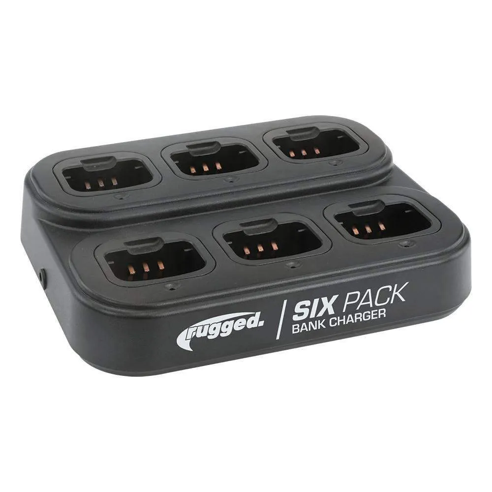 6 Radio Bank Charger - GMR2 or GMR2-PLUS Handheld Radios