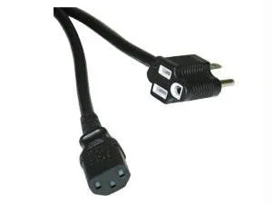 6ft Universal 16AWG Pwr Cord Xtra Outlet
