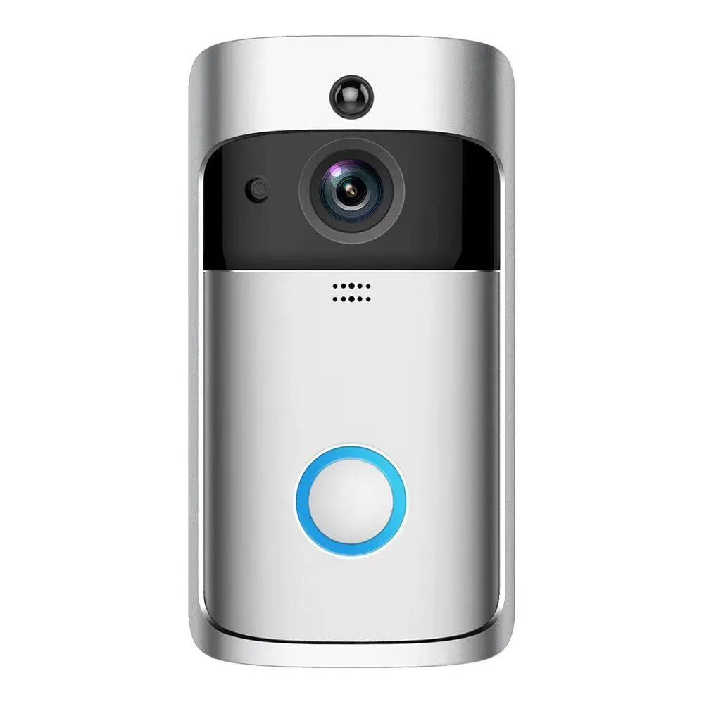 720P HD Night Vision Wireless Home Security Video Doorbell Alarm Smart WIFI Wireless Two Way Intercom Doorbell With Responser