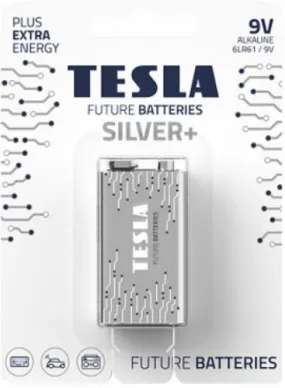 9V SILVER  (6LR61 / BLISTER FOIL 1 PC)