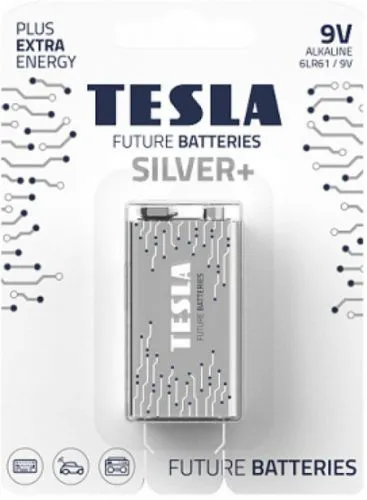 9V SILVER  (6LR61 / BLISTER FOIL 1 PC)