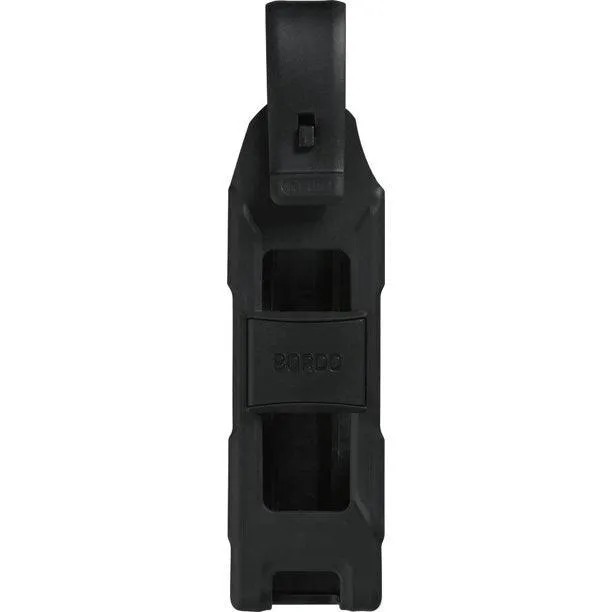 ABUS Bordo Alarm 6000/90 Folding Silicone Bicycle Security Locks, Black