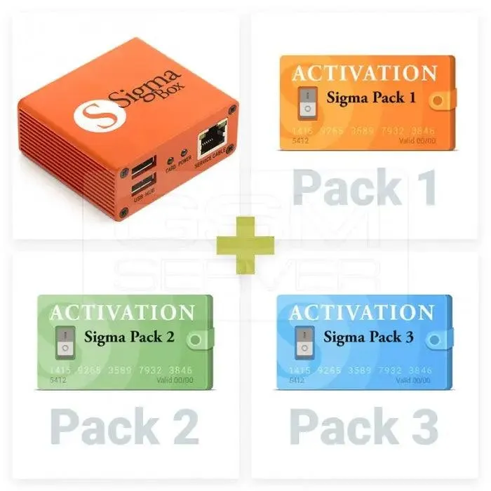 Activation Sigma Box Sigma Mobile Phone Flashing Unlocking box
