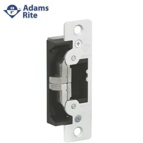 Adams Rite - 7440 - Electric Strike for Adams Rite Deadlatches & Cylindrical Locks - 1/2" to 5/8" Latchbolt - Satin Stainless - Fail Safe/Fail Secure - 12/24 VDC
