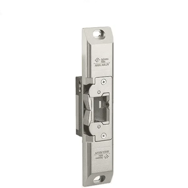 Adams Rite - 74R1 - Electric Strike for Narrow Stile Rim Exit Devices - 3/4" Pullman Latchbolt - Anodized Aluminum - Fail Safe/Fail Secure - 12/24 VDC