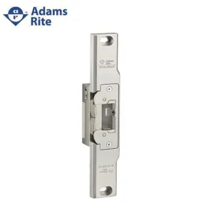 Adams Rite - 74R2 - Electric Strike for Narrow Stile Rim Exit Devices - 1/2" Pullman Latchbolt - Anodized Aluminum - Fail Safe/Fail Secure - 12/24 VDC