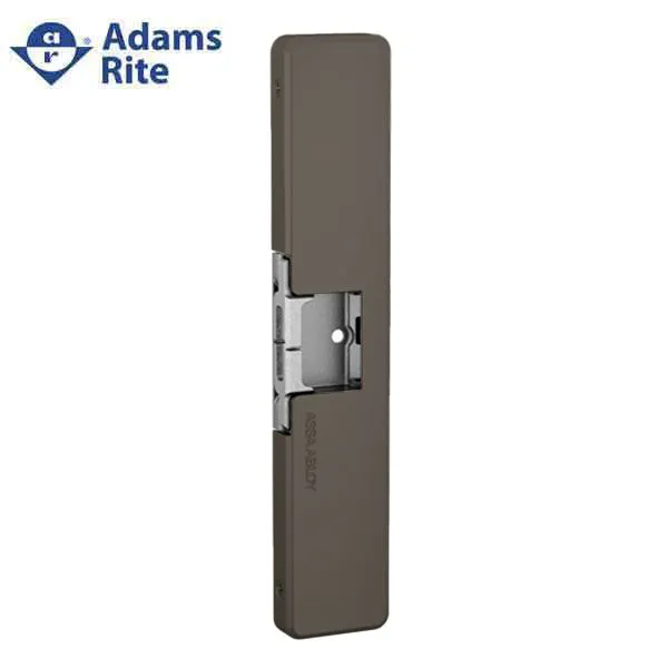 Adams Rite - 7800 - Electric Strike for Adams Rite Rim Exit Devices - Adjustable Fail Safe/Fail Secure - Dark Bronze - Adjustable 12/24 VDC