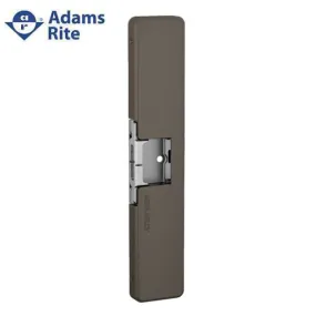 Adams Rite - 7800 - Electric Strike for Adams Rite Rim Exit Devices - Adjustable Fail Safe/Fail Secure - Dark Bronze - Adjustable 12/24 VDC