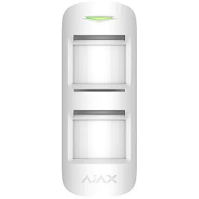 AJAX 42826.33.WH3 Wireless Outdoor Motion Detector with Anti-Masking and Pet Immunity, White
