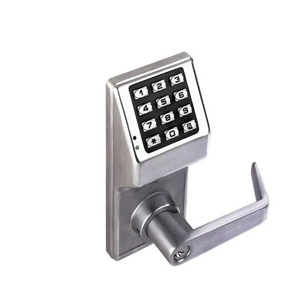 Alarm Lock Trilogy - DL2700 - Keypad Lever Set - US26D - Satin Chrome - Grade 1