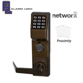 Alarm Lock Trilogy - ETPDN-V99 - PROX Exit Trim Keypad For Von Duprin 99 Panic Bar - NETWORX - Optional Finish