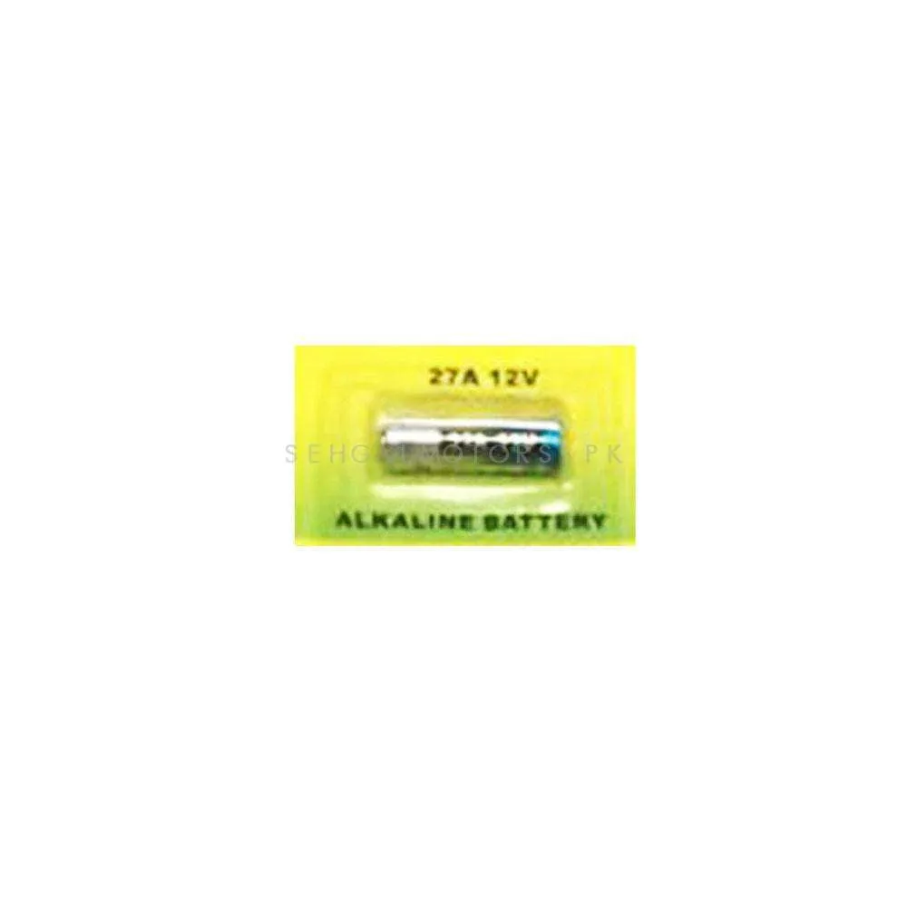 Alkaline Remote Control 27A 12V - Each Cell - For Doorbell Remote | Multiple Use Cell | Battery | Long Life Cell | Pencil Cell