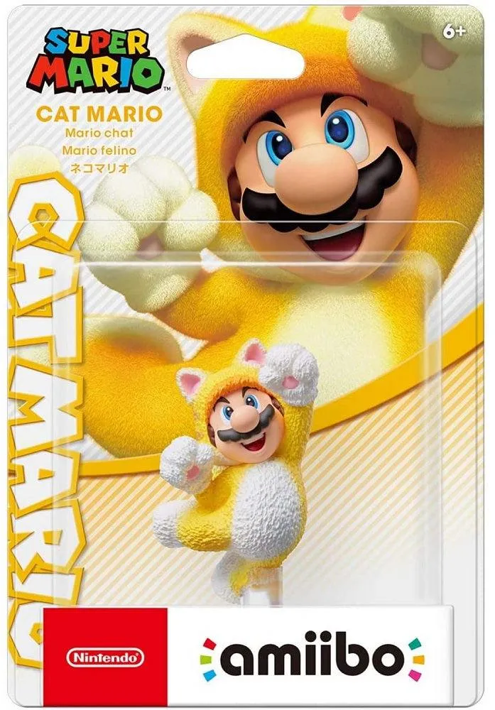 Amiibo Super Mario Series Figure (Cat Mario)