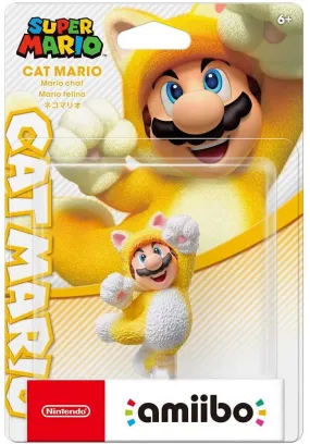 Amiibo Super Mario Series Figure (Cat Mario)