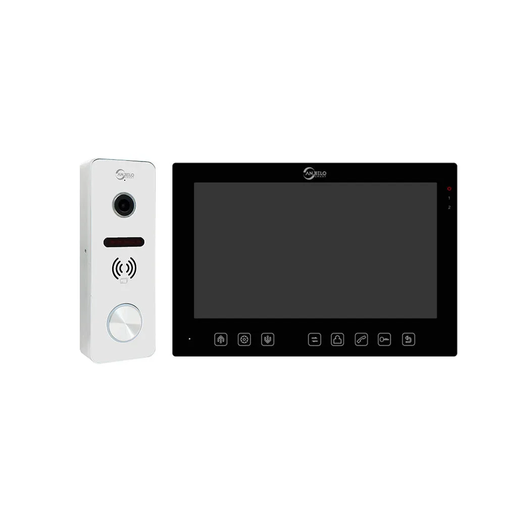 Anjielosmart Tuya 7 inch  Monitor VideoDoorbell Intercom System Access Control Camera Smart security device Apartment IC card unlocking