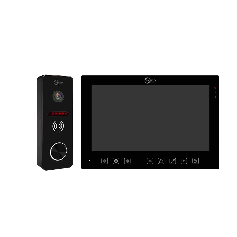 Anjielosmart Tuya 7 inch  Monitor VideoDoorbell Intercom System Access Control Camera Smart security device Apartment IC card unlocking