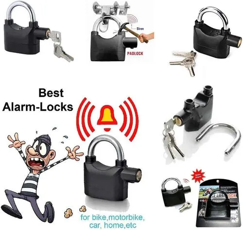 Anti-Theft Alarm Lock (Free Delivery 🚚)