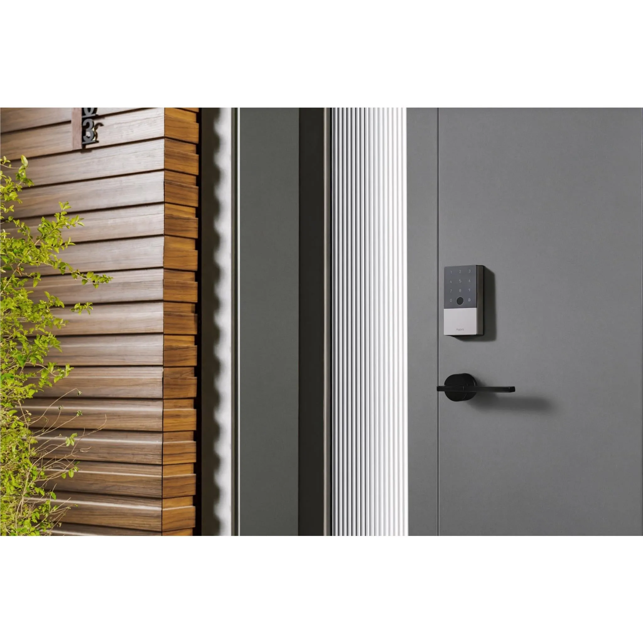 Aqara Smart Door Lock U100 with E1 Hub Kit (Silver)