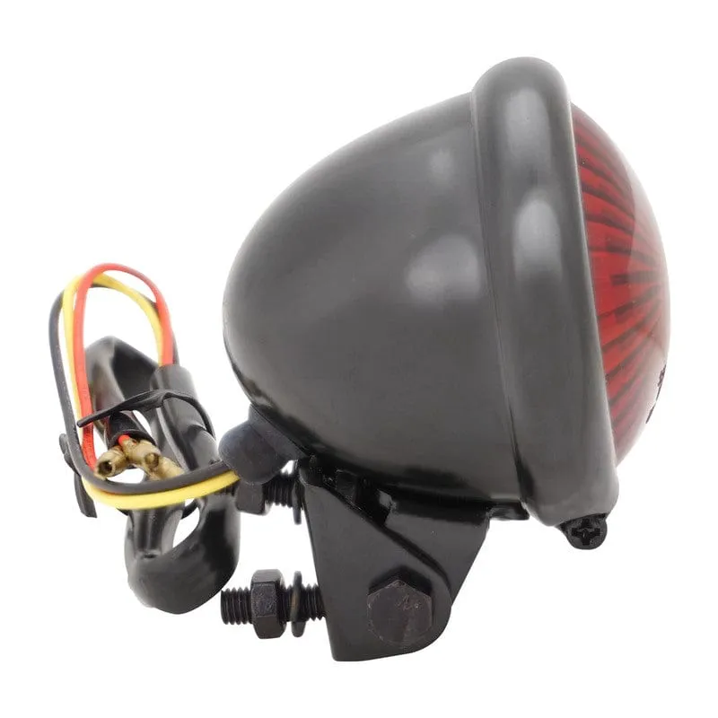 Attitude Inc Turn Signal, Tail Lamps, Bates Style, LED Black , for Harley Custom, ADR Approved, Each