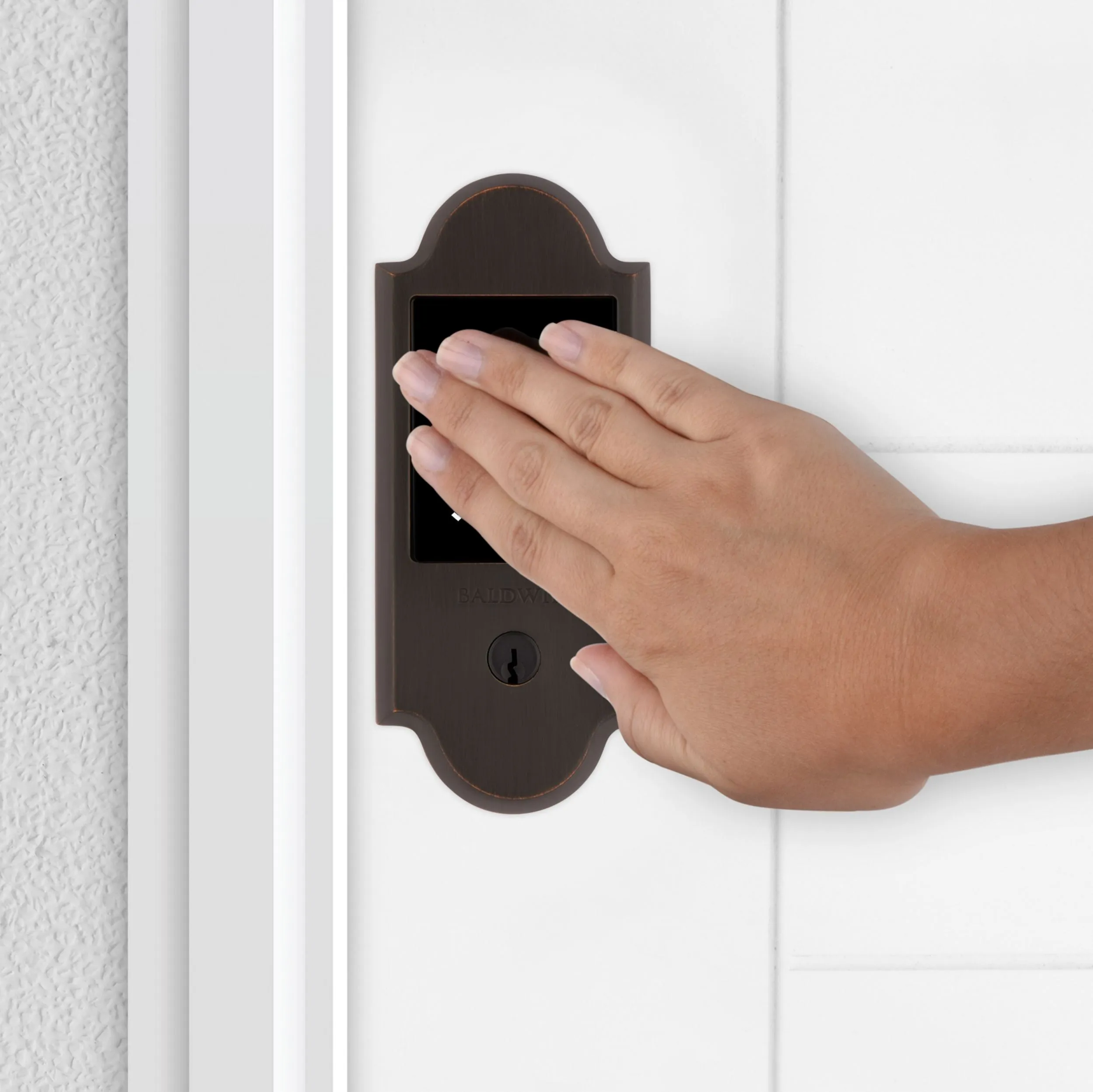 Baldwin - Estate Collection - Deadbolts - Boulder Touchscreen Deadbolt w/ Z-Wave Technology